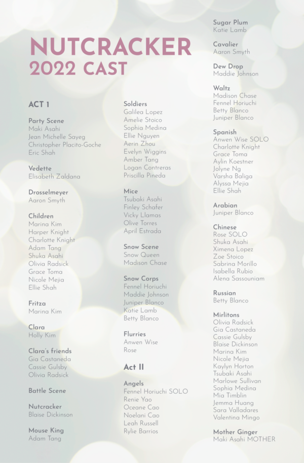Nutcracker Program SoCal Arts